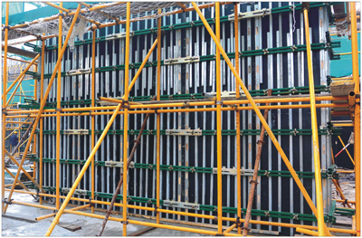 超越傳統-新型模板加固體系助模板加固工程施工大提速提質
